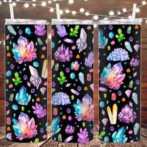 Color Crystal Stainless Steel Insulated Tumbler